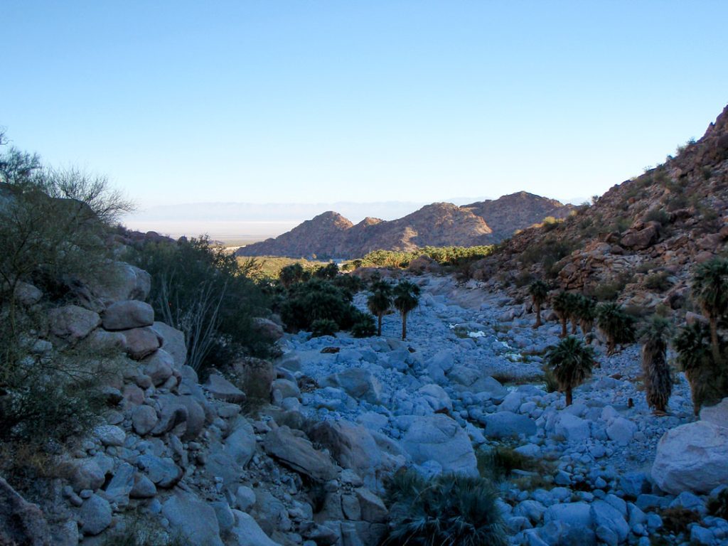 View Looking East From Canyon Walls